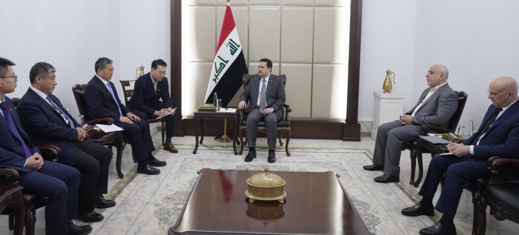 Chinese companies inform Al-Sudani of their desire to participate in the infrastructure sector and economic projects