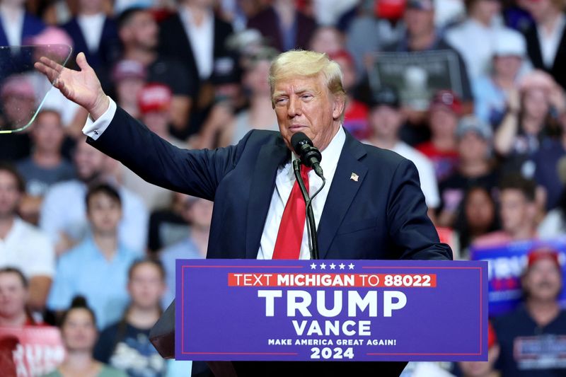 Trump to campaign in Michigan town with historic links to white extremism