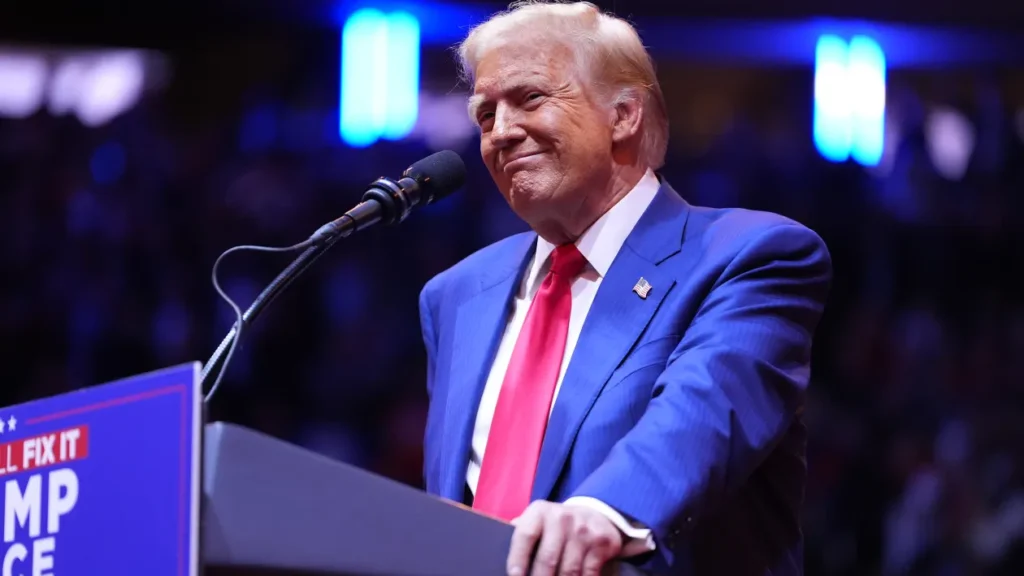 Trump Media shares surge up to 20% after Trump rally in New York City