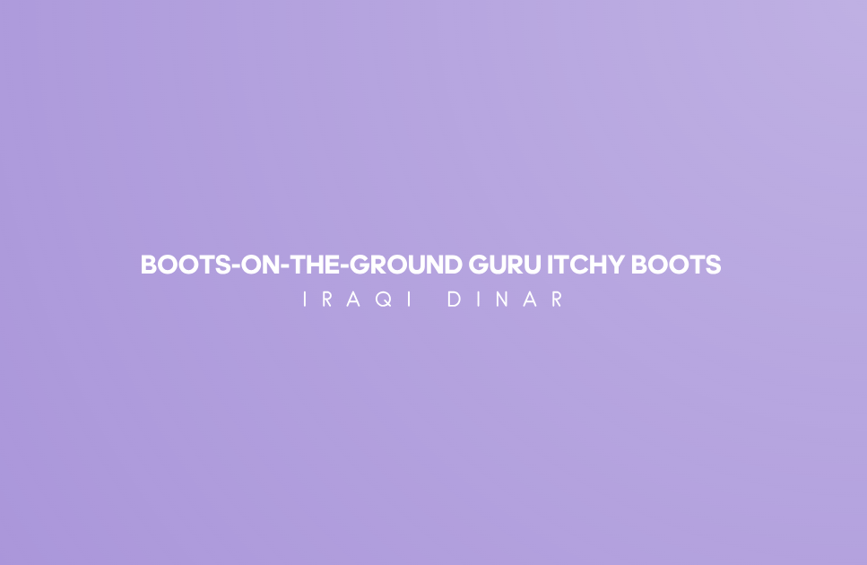  Boots-On-The-Ground Guru Itchy Boots  