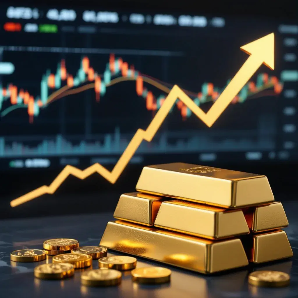 Bizarrely, gold is the opposite of the Bitcoin effect right now