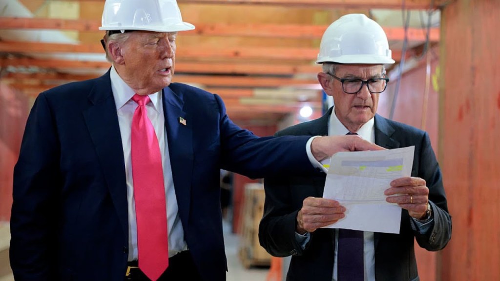 Trump Visits The Fed To Shakedown Powell
