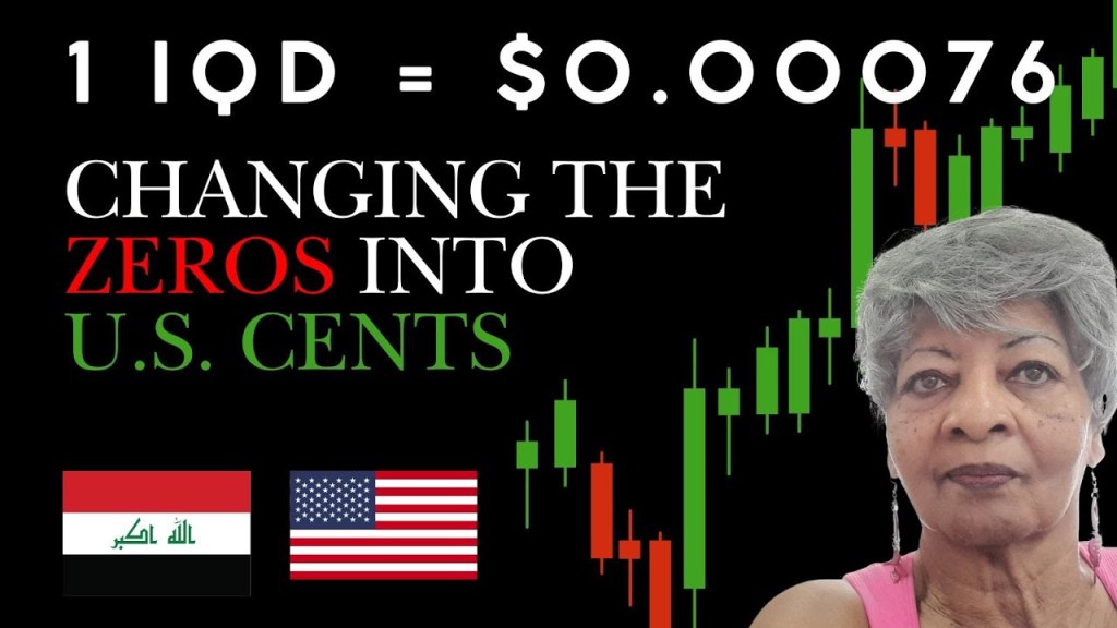 IQD: First, We Have to Change The 3 Zeros into U.S. Cents