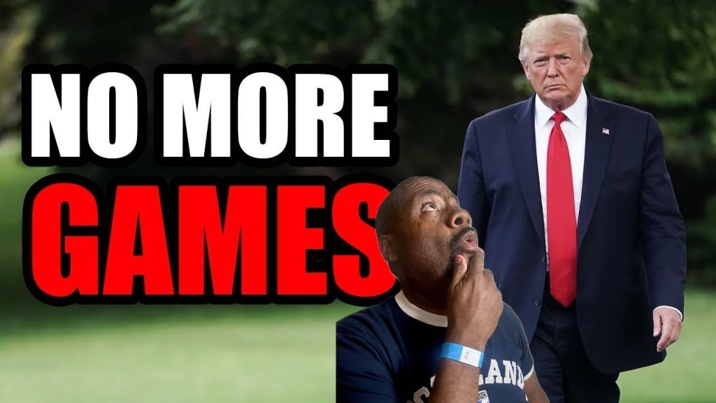 THE PLOT THICKENS! TRUMP ISN'T PLAYING GAMES!