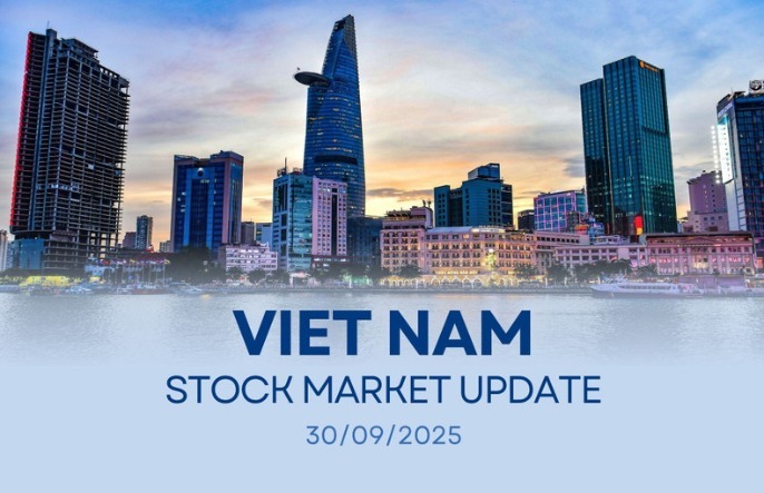 Infographic: VN-Index down 0.29% on September 30