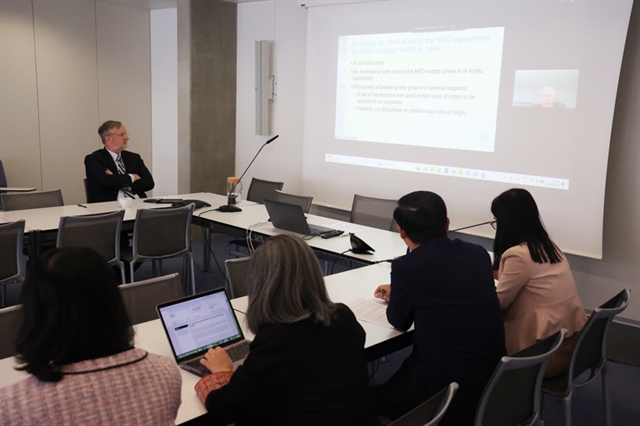 Việt Nam updated on international expertise on rules of origin
