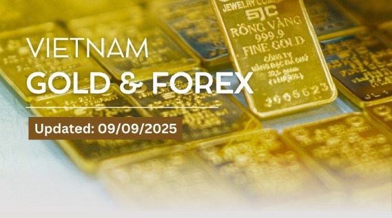 Infographic: SJC gold bars surge on September 9