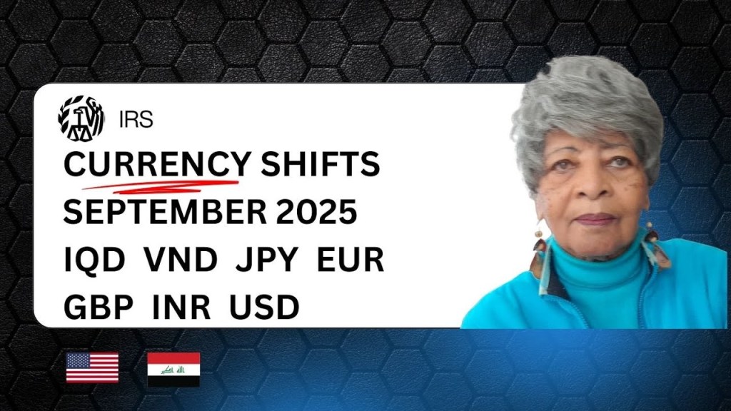 Currencies Shifting USD IQD VND JPY EUR INR (Video and article)