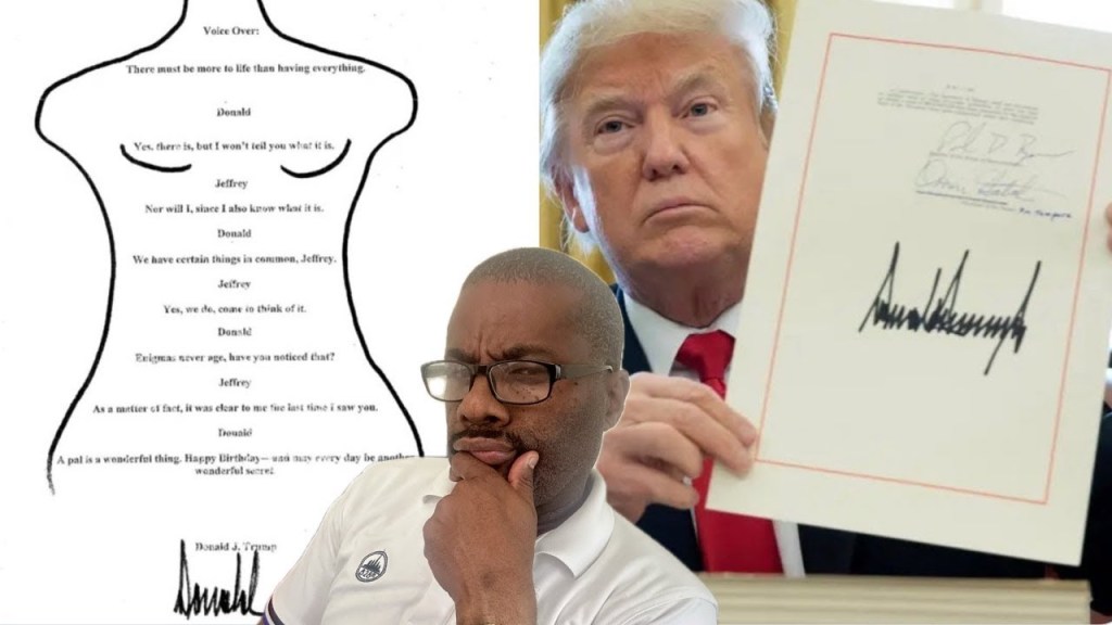 HERE'S THE TRUTH ABOUT THE TRUMP EPSTEIN BIRTHDAY LETTER THEY DON'T WANT YOU TO KNOW!