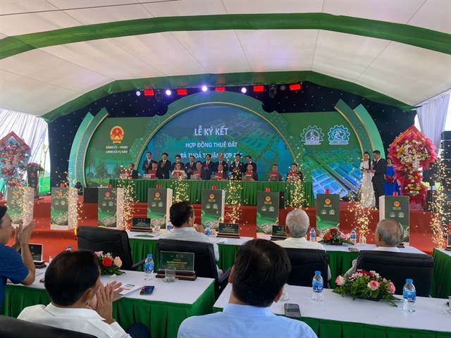 Construction begins on Kim Thái Industrial Cluster