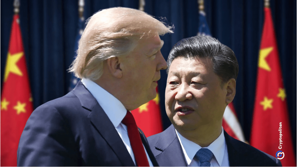 Trump says he will make a “strong trade deal with China”