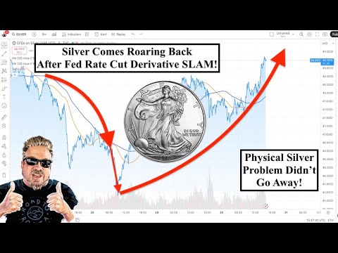 SILVER ALERT! Silver Comes Roaring Back After Rate Cut SLAM! Elon Touts TFUEL Solution!! (Bix Weir)