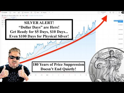 SILVER ALERT! "Dollar Days" are Here! Get Ready for $5 Days, $10 Days, $100 Days & MORE! (Bix Weir)