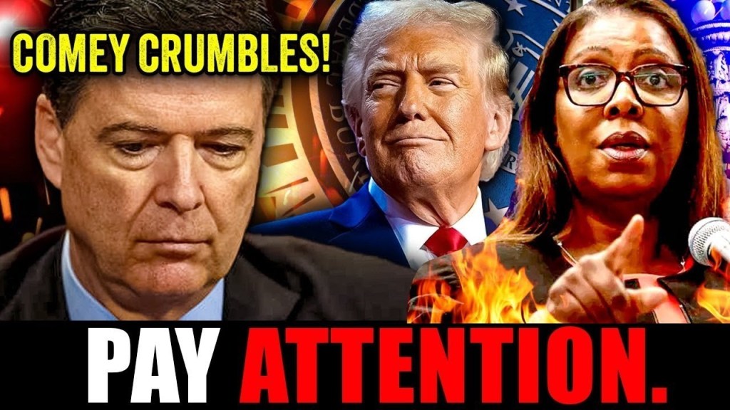 JAMES COMEY & LETICIA JAMES HAVE A PLAN! AND SO DOES KASH PATEL!