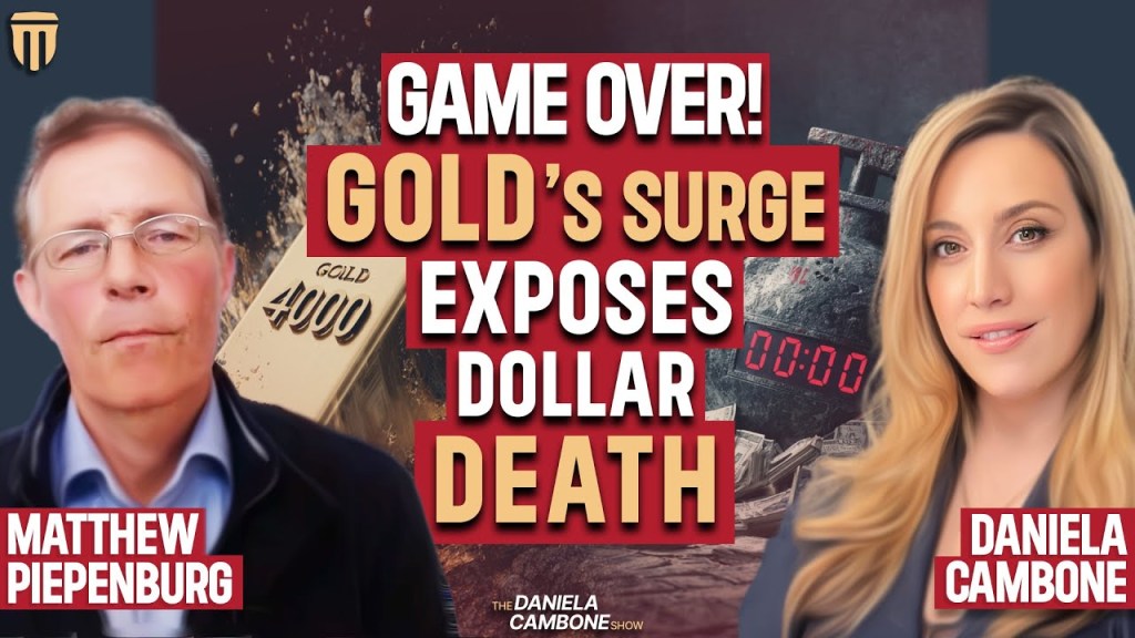 Gold Blows Past $4,000 as $300T Debt Bomb Inches Closer, “Dollar is Rigged”