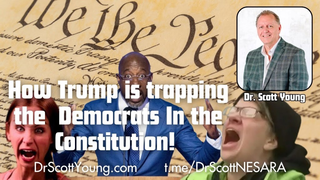 How Trump is trapping the Democrats inside of the Constitution? 🔴LIVE