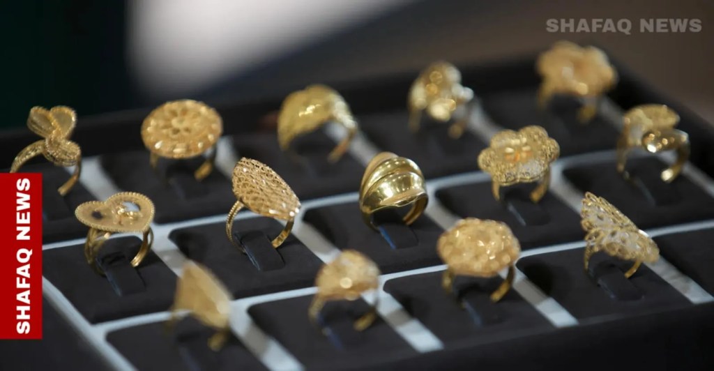 Gold prices drop in Baghdad and Erbil