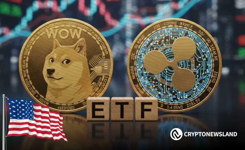 Dogecoin Tests Descending Triangle Support With Eyes on $0.40