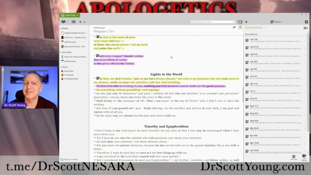 "All will be saved" doctrine