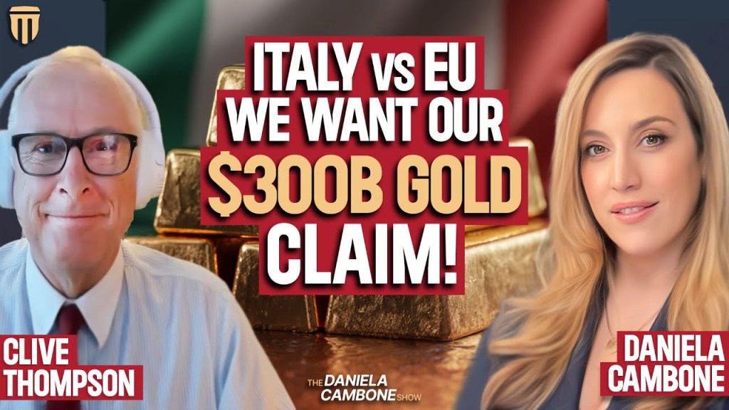 ITM Trading: Italy to Seize $300 Billion in Gold as Debt Crisis Explodes