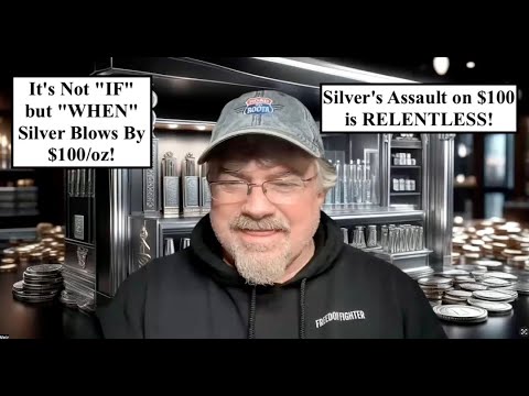 SILVER ALERT! Silver's Assault on $100 is RELENTLESS! Not "IF" but "WHEN!" Silver Blows By $100!
