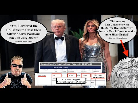 SILVER ALERT! It's Official! Trump Ordered US Banks to CLOSE COMEX SILVER SHORTS in 2025! (Bix Weir)