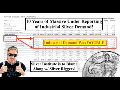 SILVER ALERT! Silver Conspiracies are TRUE! Annual Industrial Demand Over 1.5 Billion Oz! (Bix Weir)
