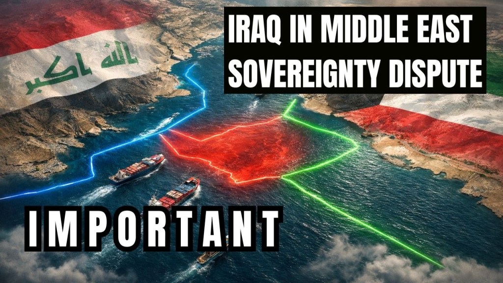 Important News Iraq ion Middle of Maritime Dispute