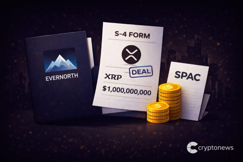 XRP Crypto Treasury Firm Evernorth Files S-4 for $1 Billion SPAC Deal