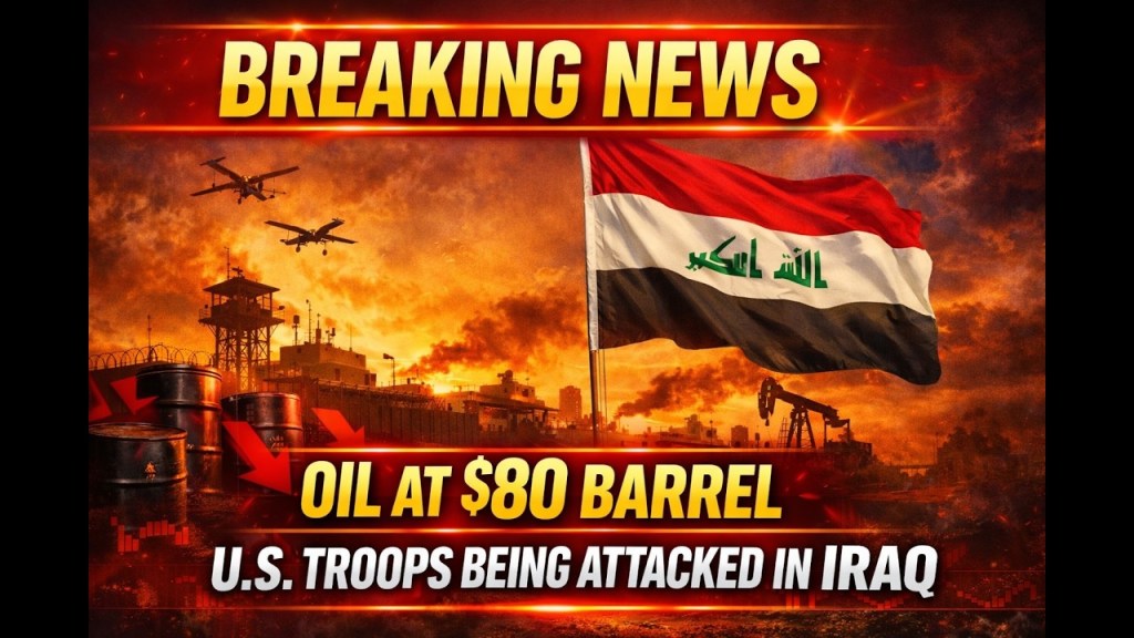 IRAQ BREAKING NEWS: Oil Up to $80/b - U.S. Troops Being Attacked in Iraq