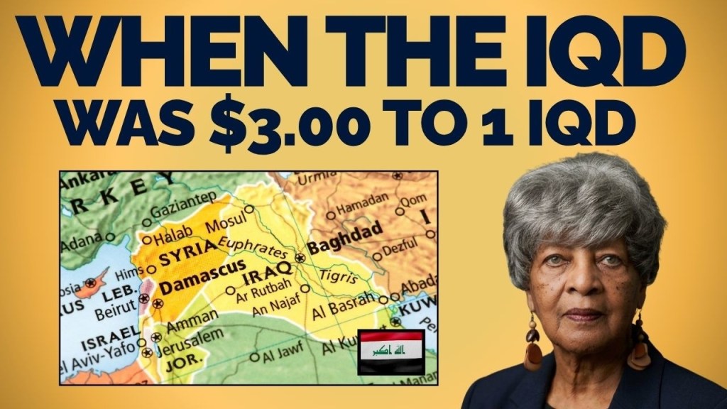 When the IQD Was One IQD to $3 USD #iqd