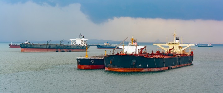 Iranian Tankers Pile Up Outside Hormuz as U.S. Blockade Tightens