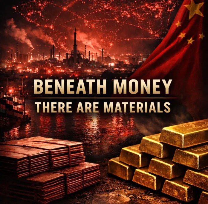 Gold Telegraph: Beneath Money, there are Materials