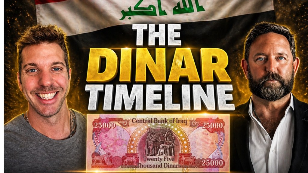 No BS Iraqi Dinar Talk With Businessman/Investor