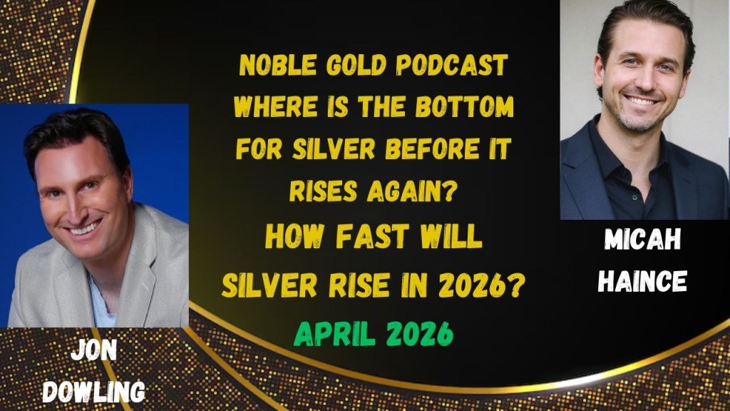 Jon Dowling: How Fast will Silver Rise in 2026?