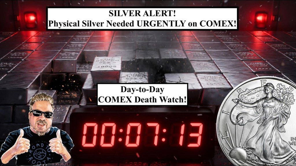 SILVER ALERT! Physical Silver Needed URGENTLY on COMEX! Day-to-Day COMEX Death Watch! (Bix Weir)