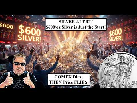 SILVER ALERT! $600/oz+ Silver is Just the Start! COMEX Dies THEN Silver Price FLIES! (Bix Weir)