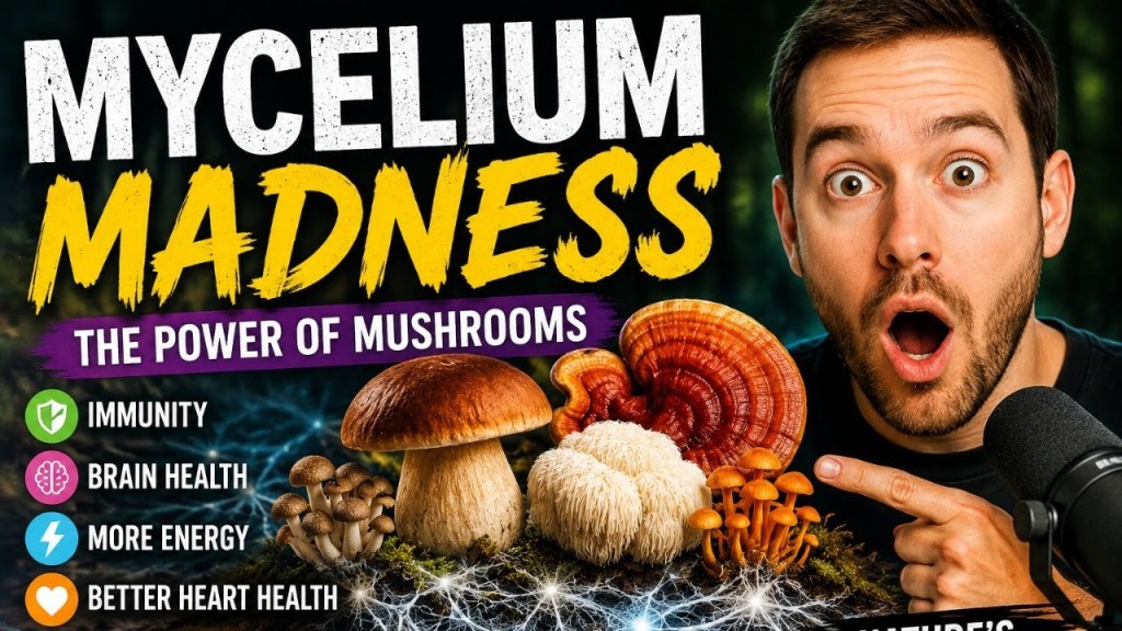 Mycelium Madness, the health benefits of mushrooms. 05/28/2026