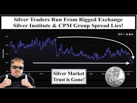 SILVER ALERT! Silver Traders Leaving COMEX Exchange! Silver Supply & Demand Data Lies! (Bix Weir)