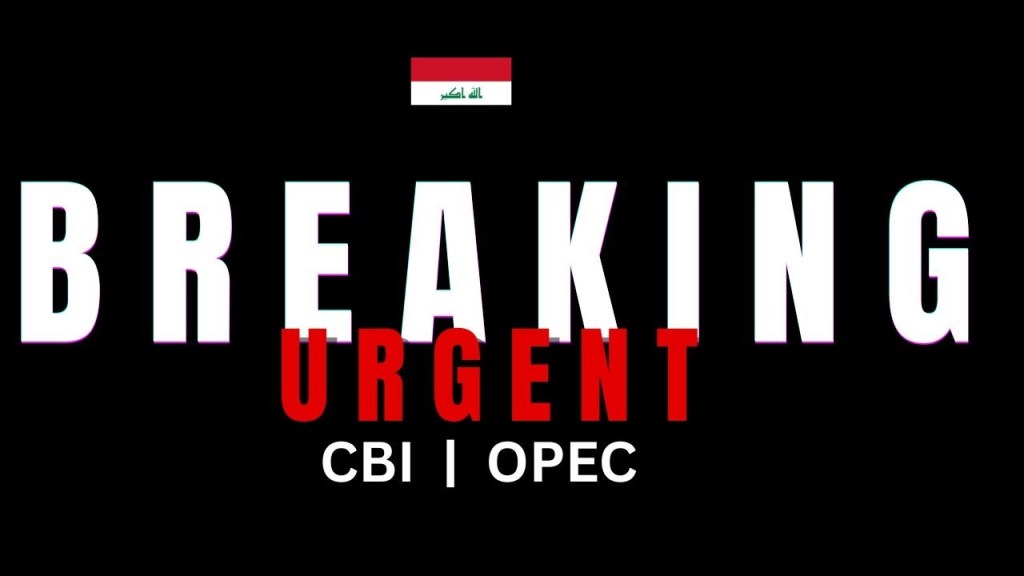 Iraqi Dinar News: CBI Governor Appointed Amid OPEC Standoff