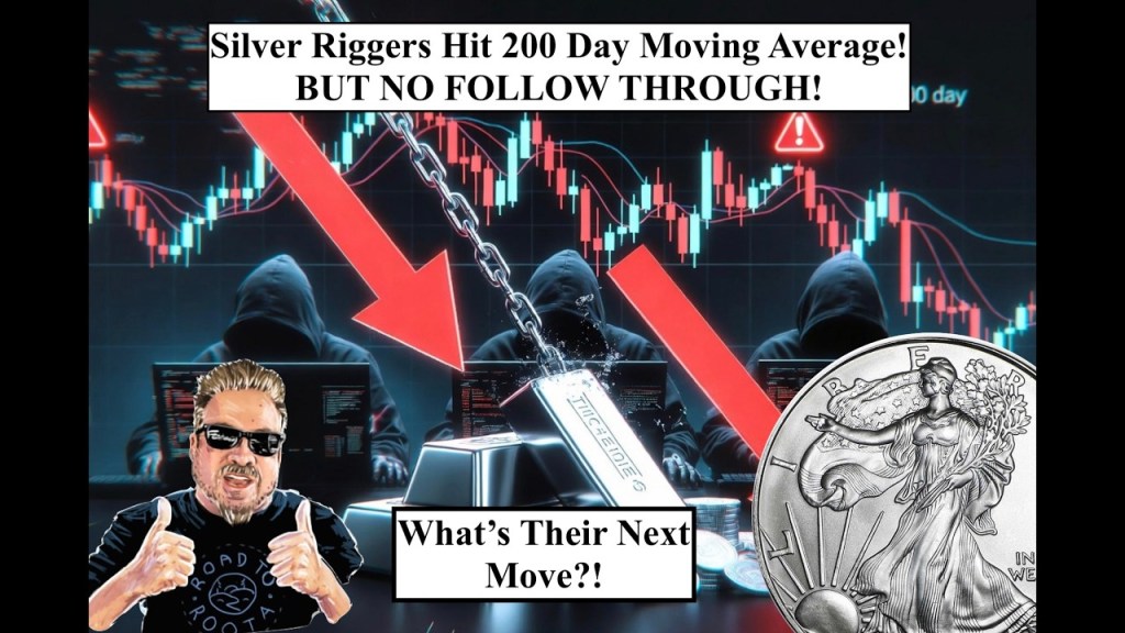 SILVER ALERT! Riggers Hit 200 Day Moving Average! BUT NO FOLLOW THROUGH! What's Next?! (Bix Weir)