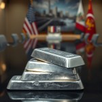 Silver Slips as US-Iran Talks Stall, Dollar Gains Safe-Haven Bid