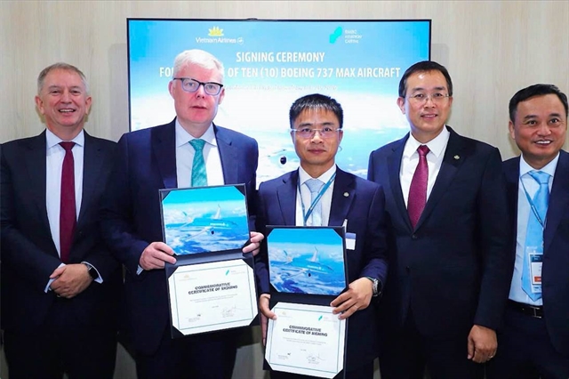 Vietnam Airlines plans to lease 19 Boeing 737 MAX 8 Aircraft