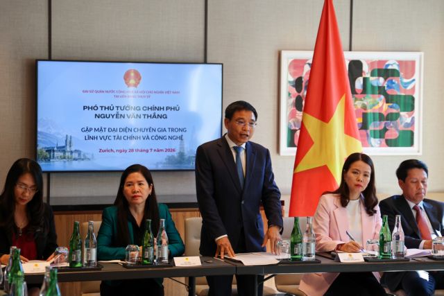 Deputy PM urges stronger Vietnam–Switzerland cooperation in finance, innovation