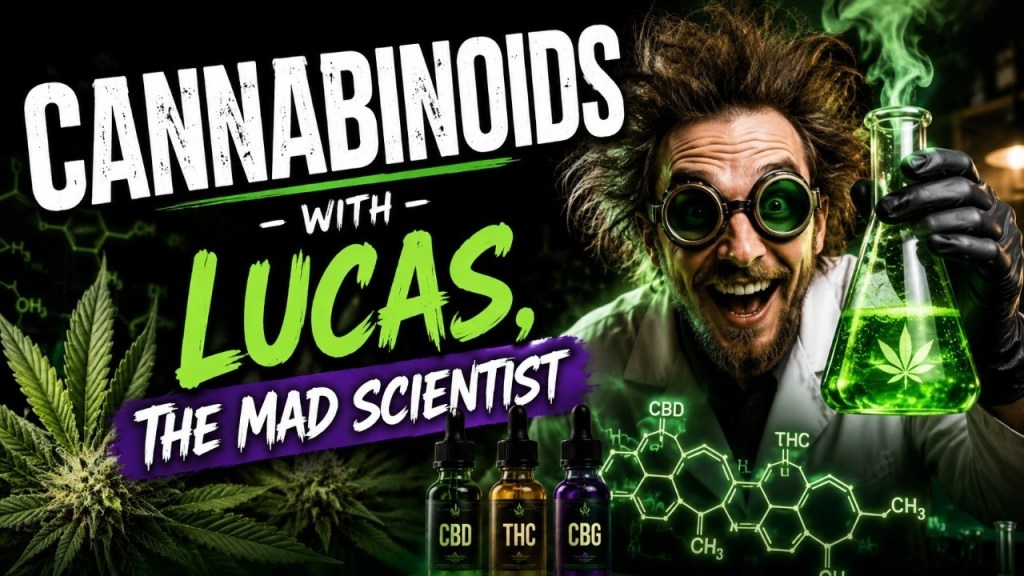 Cannabinoids with Lucas, the Mad Scientist. 07/09/2026🔴 LIVE