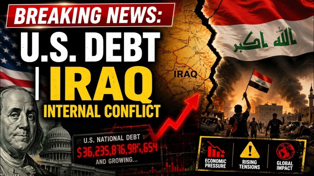 Breaking: Iraq Disarmament & The $40 Trillion US Debt: What You Need to Know - IQD Update