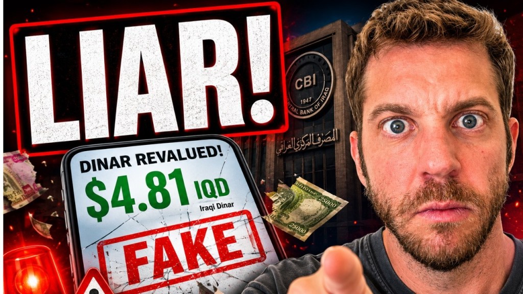 Stop Believing These Iraqi Dinar Lies !