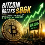 Bitcoin Breaks $86K as Analysts Cite Signs of a New Bull Market