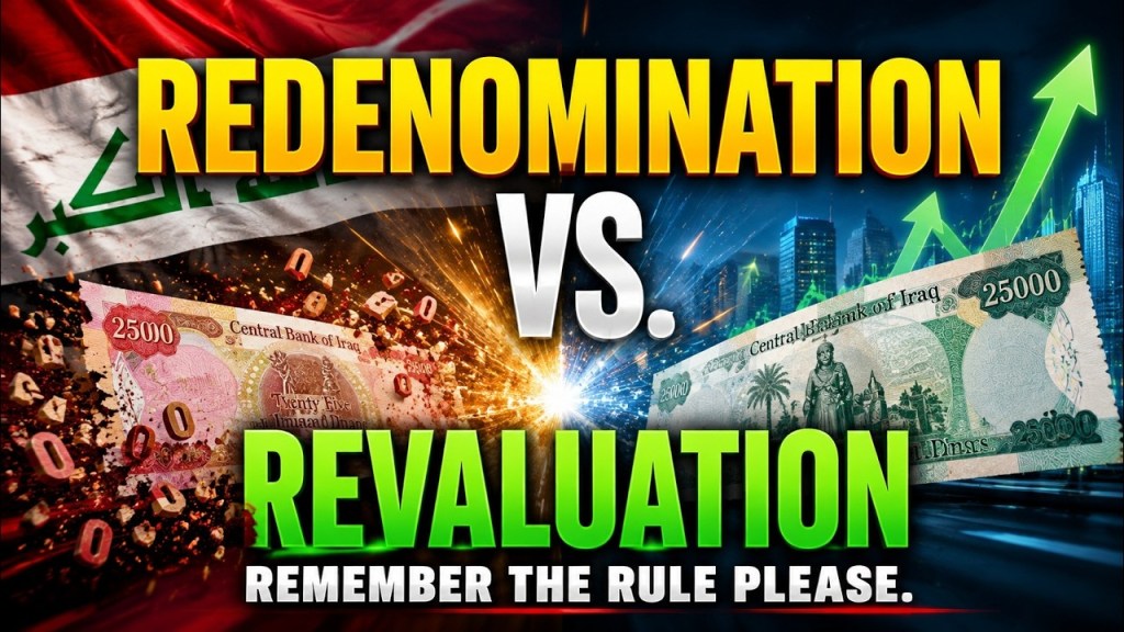 Iraqi Dinar: Redenomination vs. Revaluation - What You Need to Know