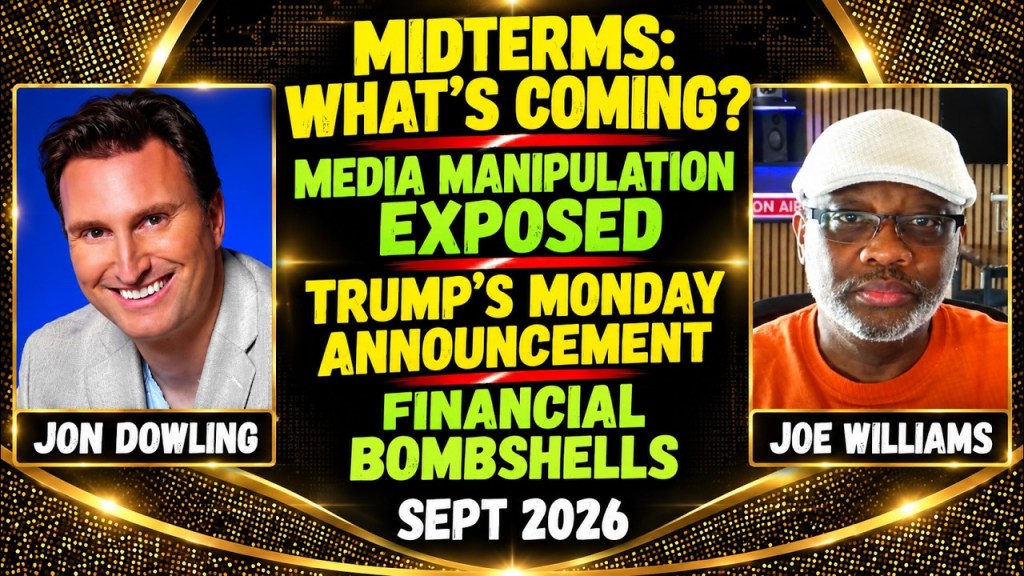 Trump’s Monday Announcement, Midterms & the Media Narrative | Financial Update with Joe Williams